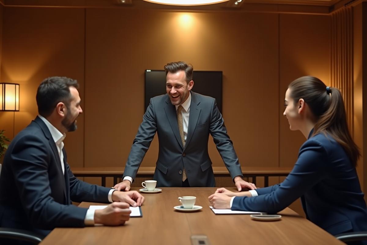 Business team collaboration